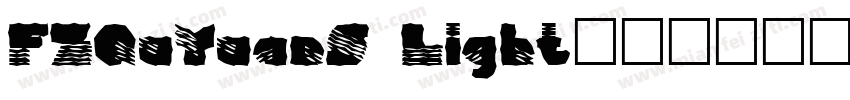 FZQuYuanS Light字体转换